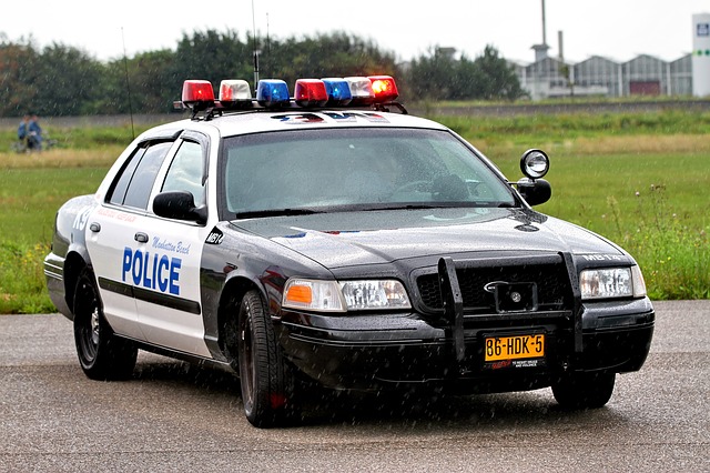 policejní auto